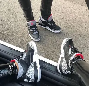 High Master Quality Jordan 3 Black Cement