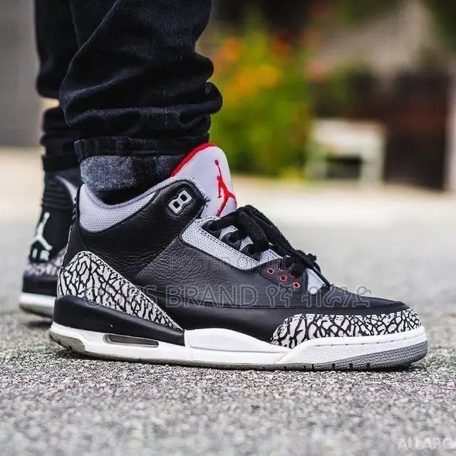 High Master Quality Jordan 3 Black Cement
