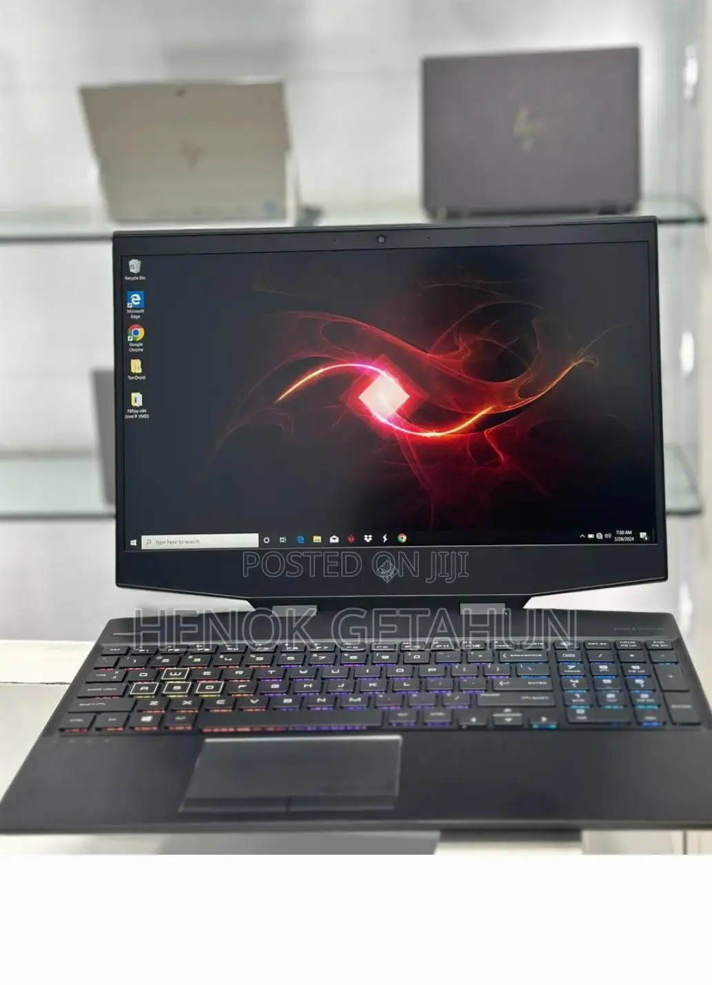 New Laptop HP Omen 15 16GB Intel Core I7 SSD 512GB