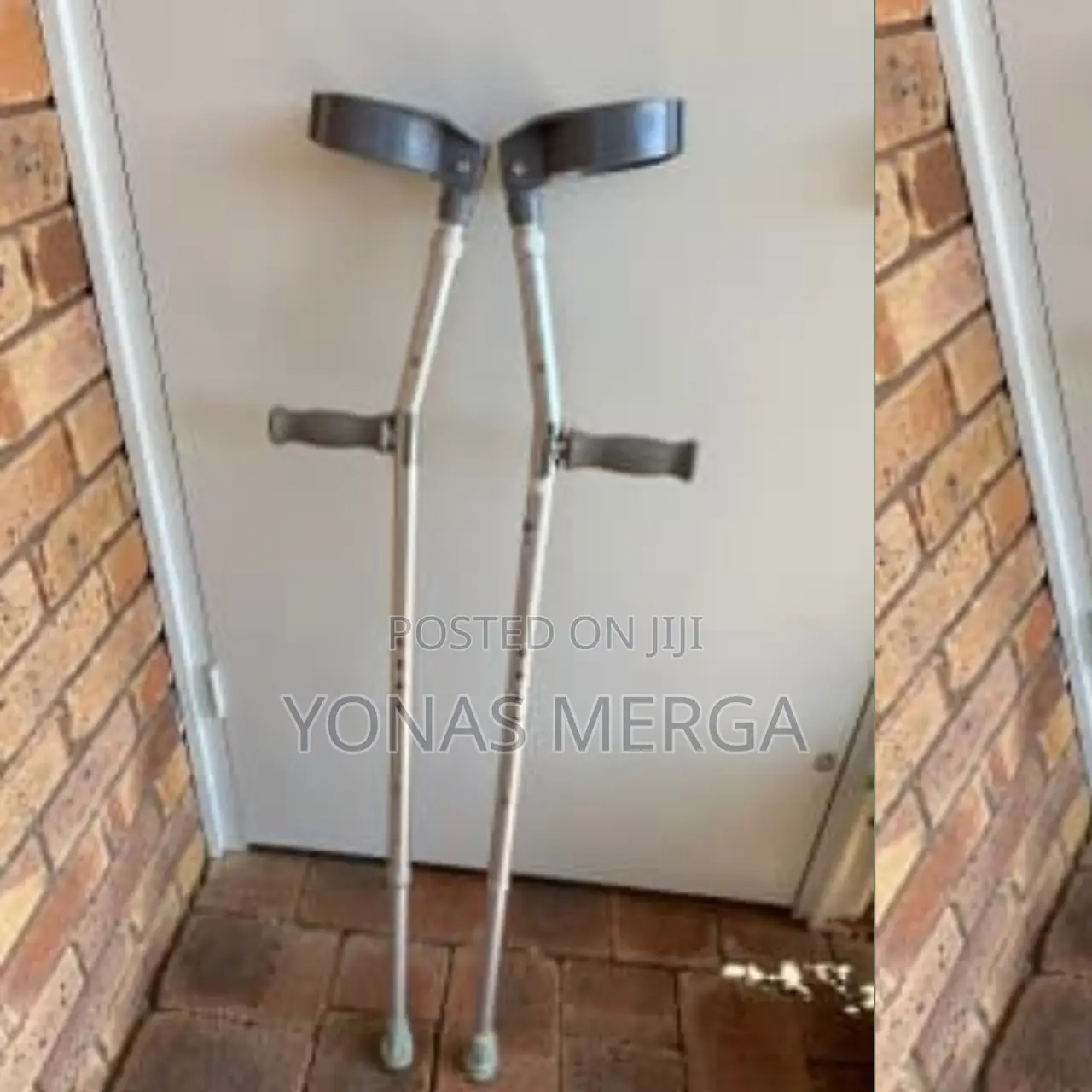 Crutches for Adult, Aluminum Forearm Crutches, 10 Levels