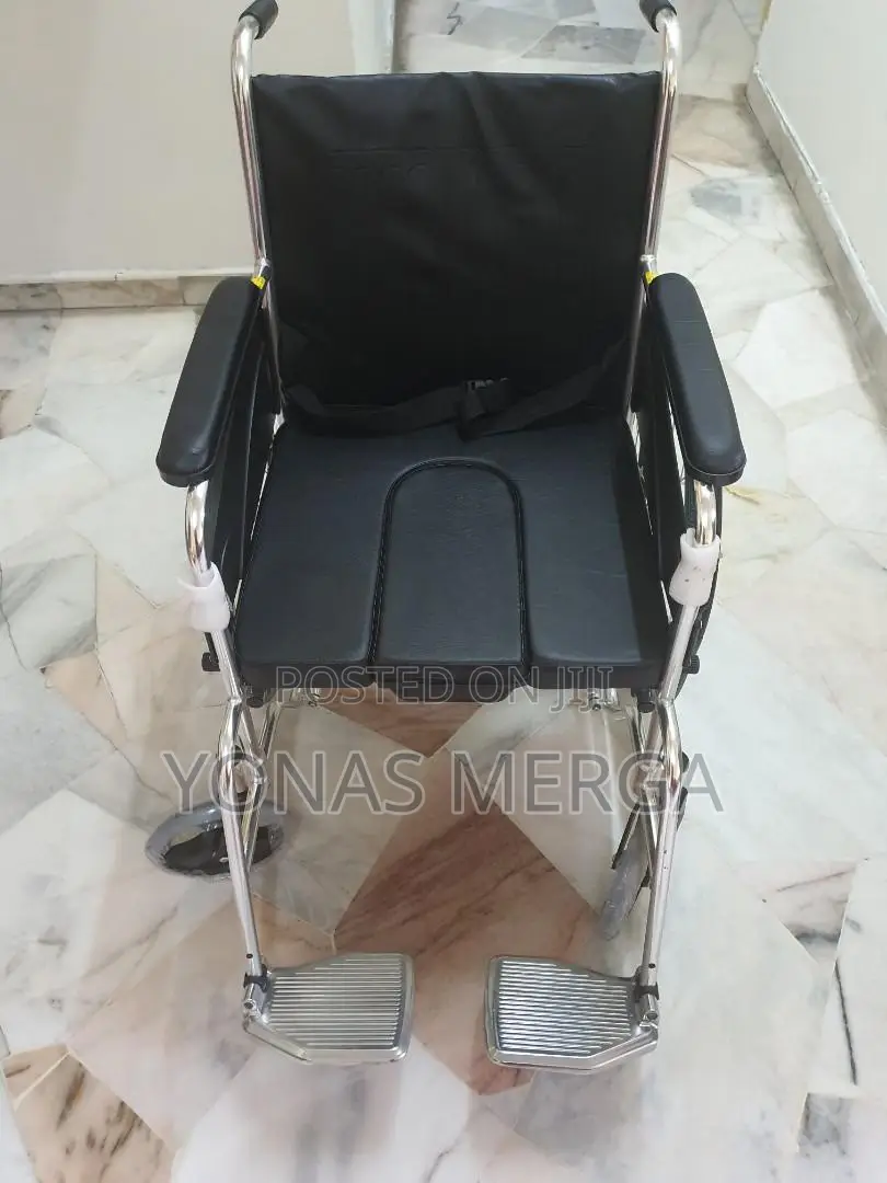 Foldable Wheelchair With Commode MER'S
_Rm500