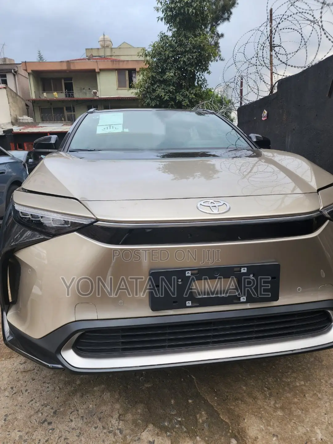 New Toyota bZ4X 2024 Gold