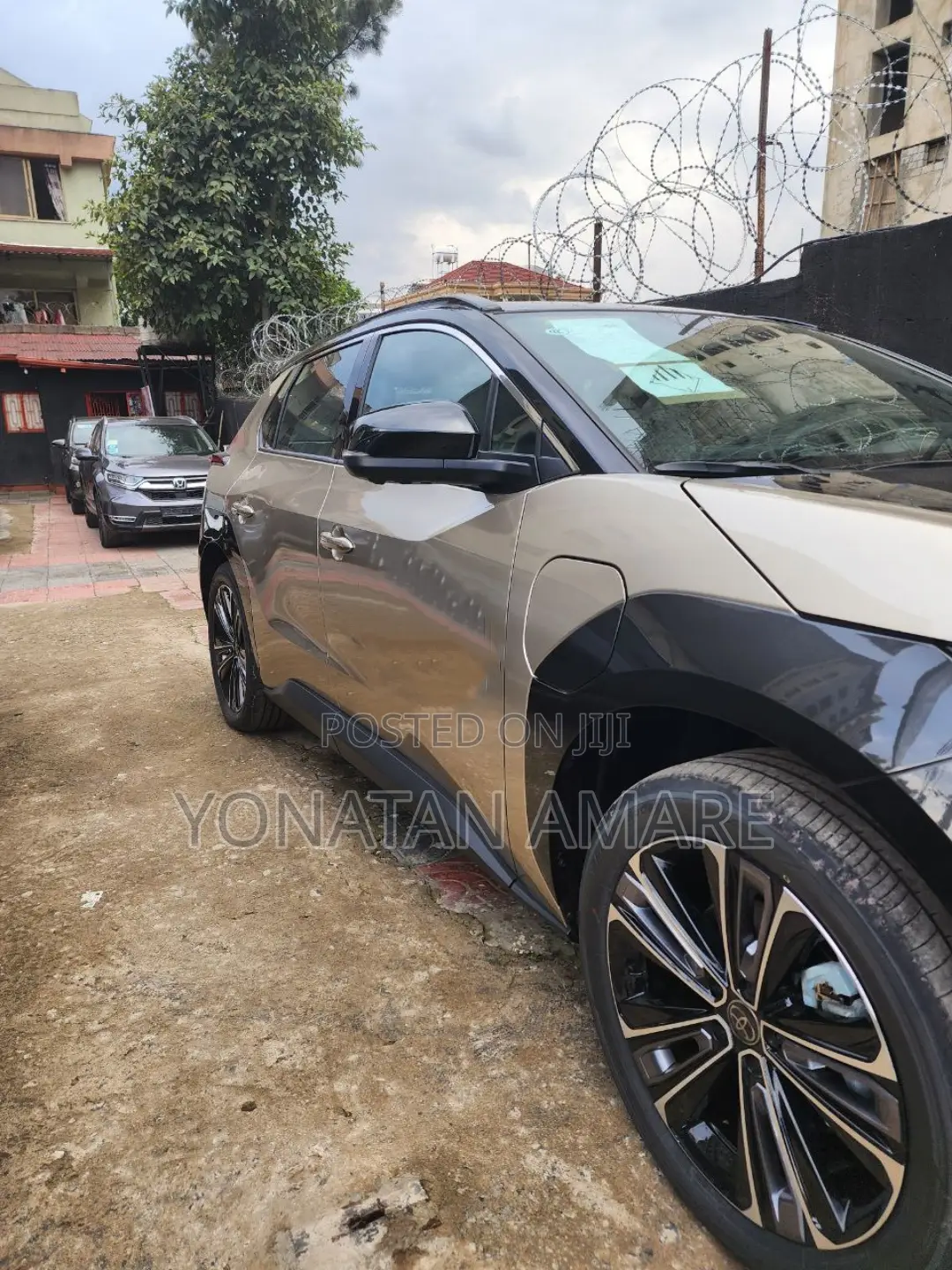 New Toyota bZ4X 2024 Gold