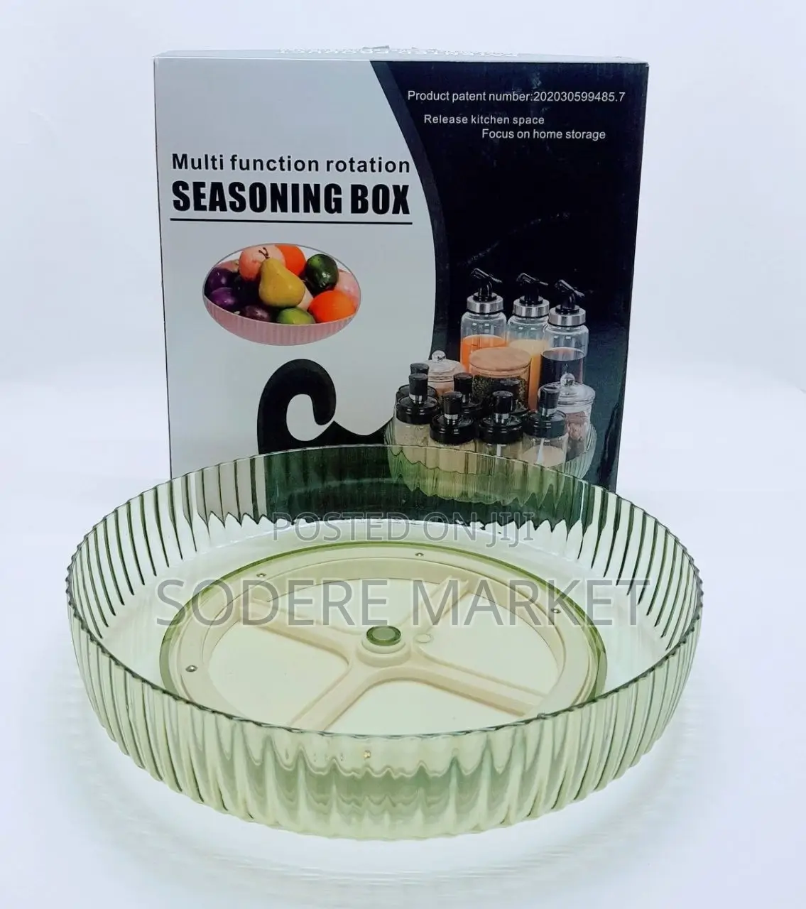 Multi Functional Rotation Seasoning Box