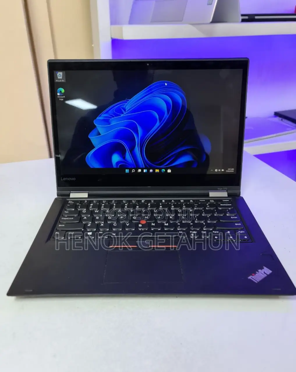 New Laptop Lenovo ThinkPad Yoga 370 16GB Intel Core I5 SSD 512GB