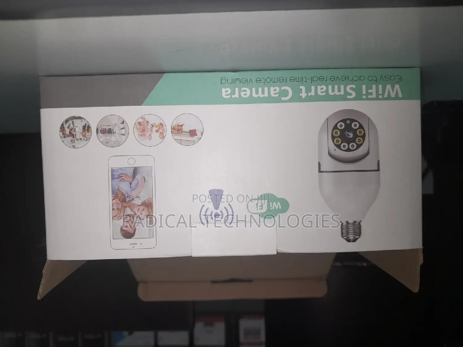 አምፖል ካሜራ 360° Bulb Camera