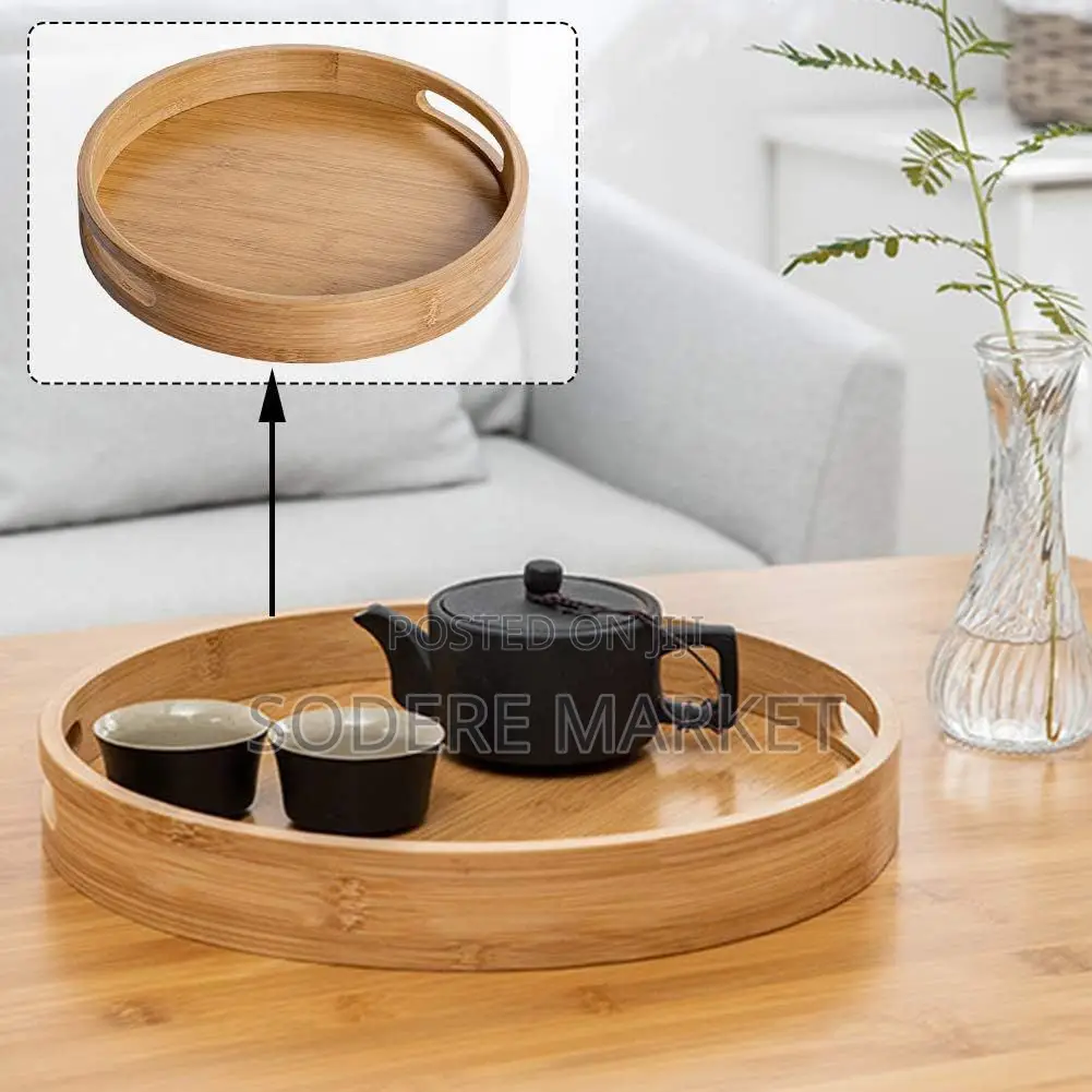 4pcs Set Orignall Bamboo Tray