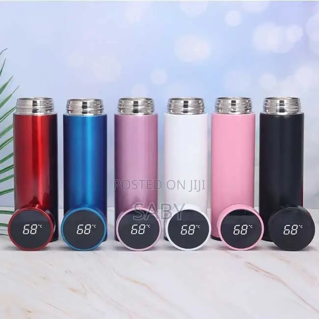 Smart LED Temperature 500ml Display Bottle