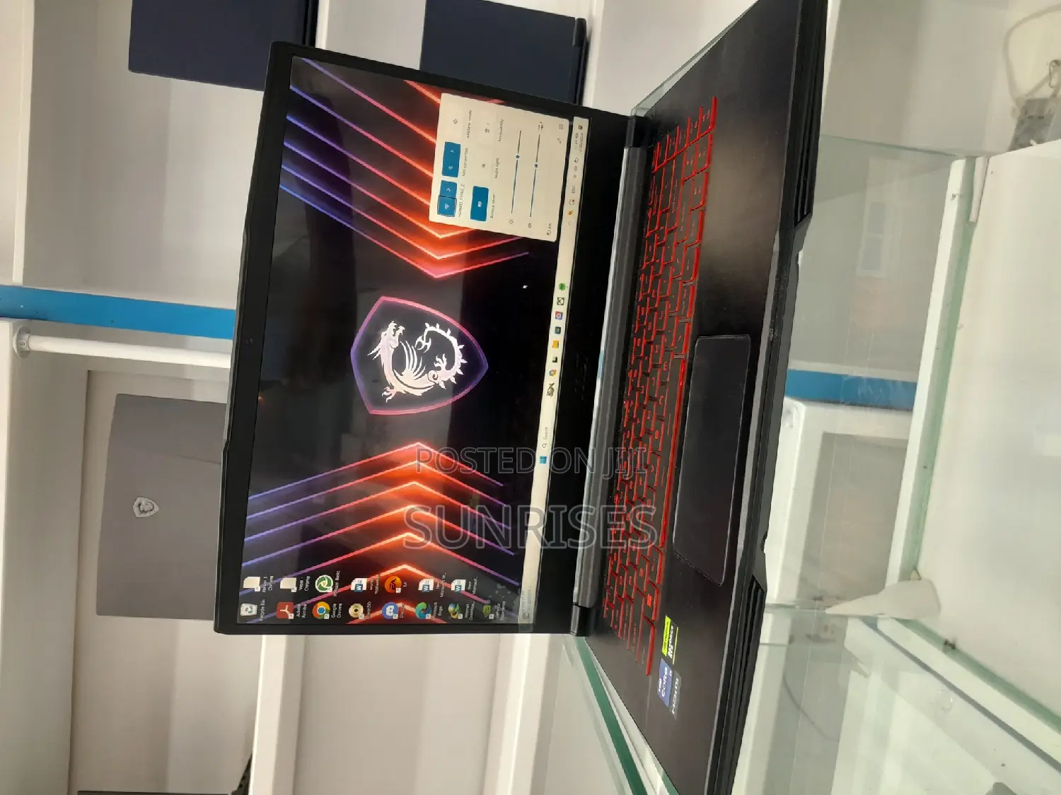 New Laptop MSI GE66 Raider 16GB Intel Core I7 SSD 512GB