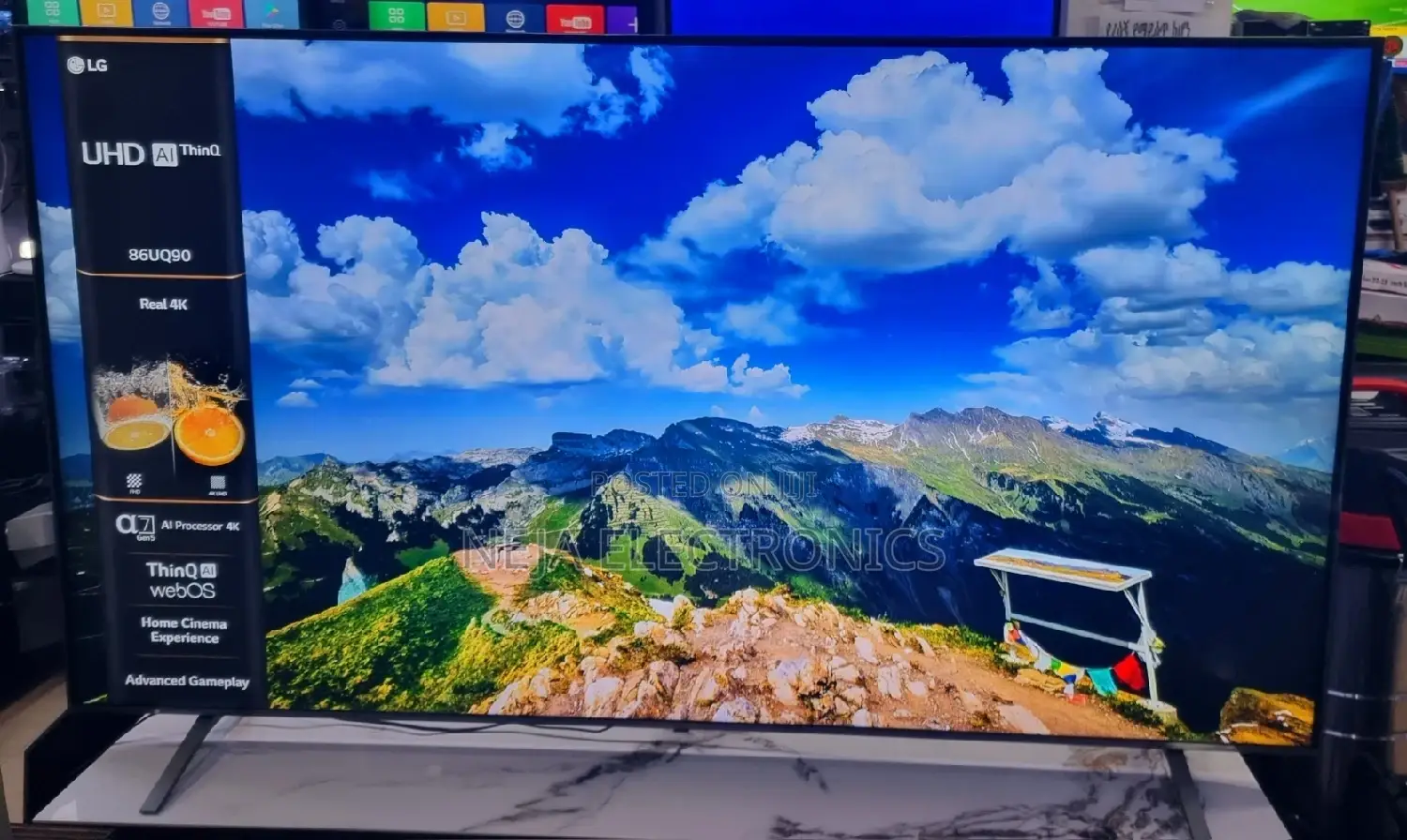 Lg Tv 86in 86uq90 Smart Full Uhd Tv Delivery