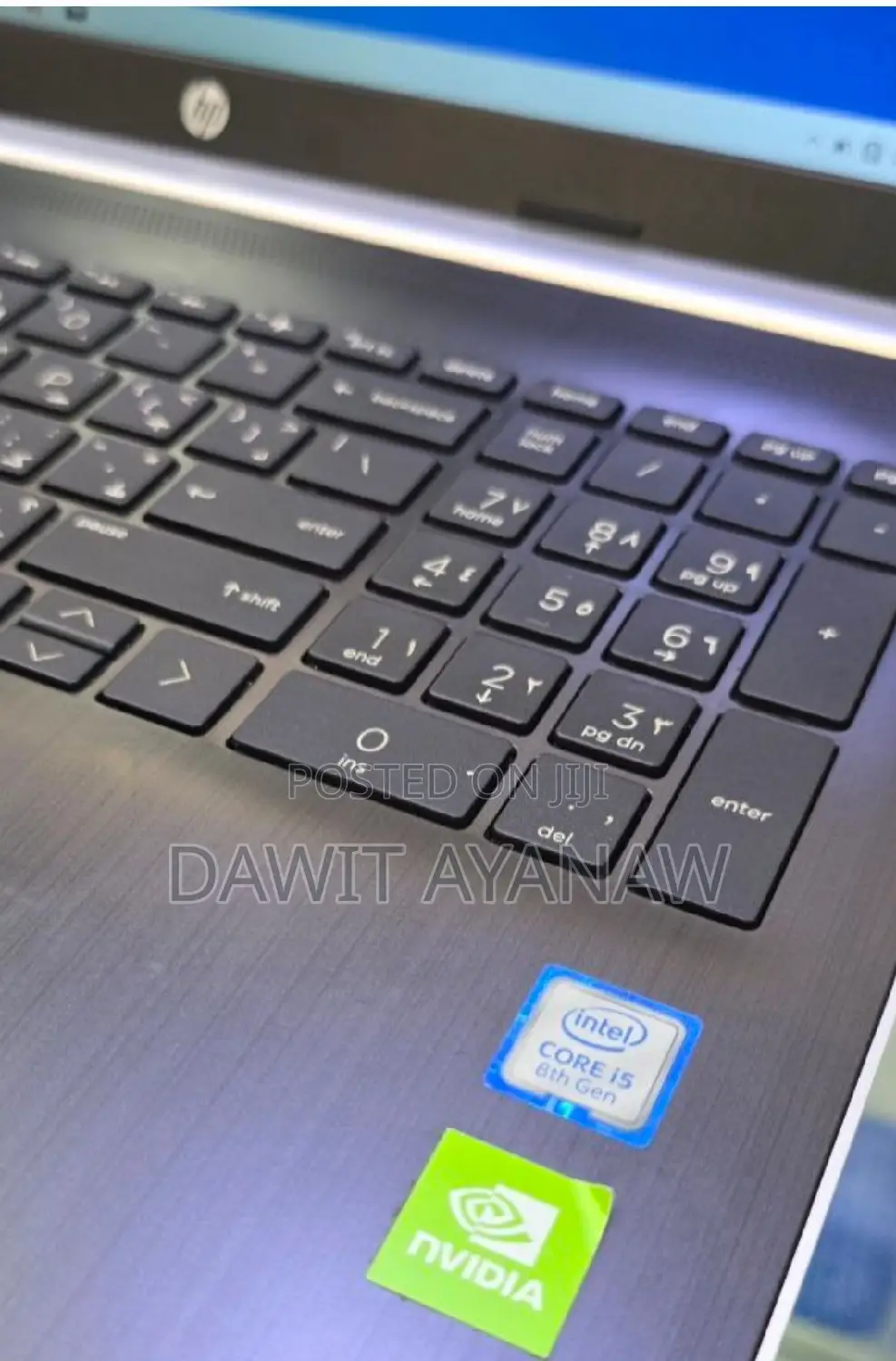 New Laptop HP 8GB Intel Core I5 SSD 1T