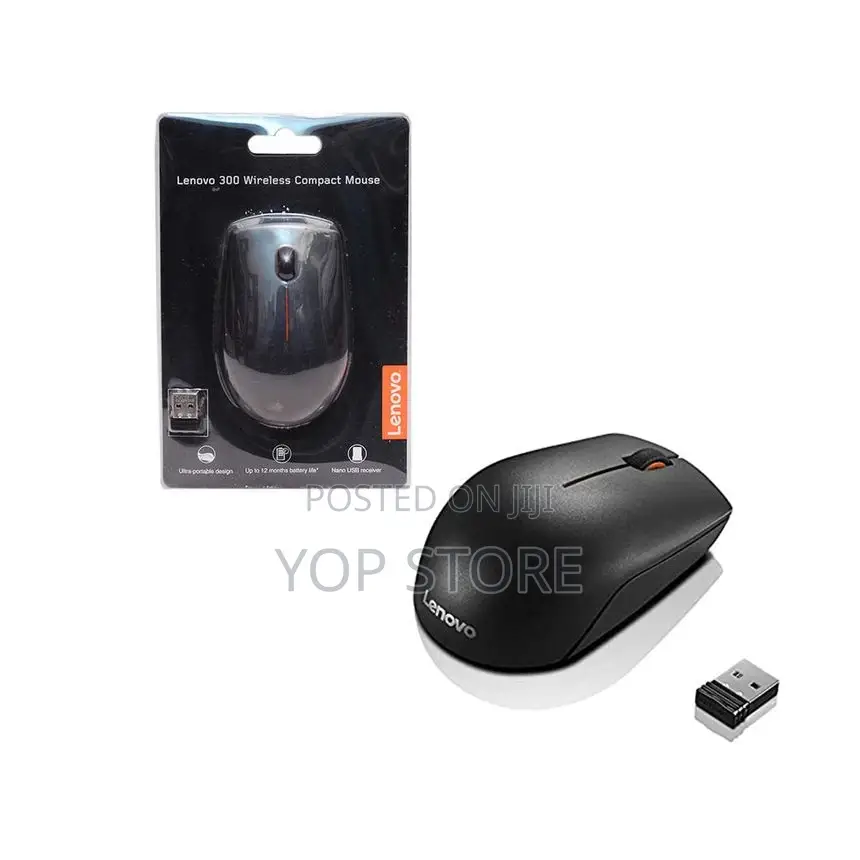 Lenovo 300 Wireless Compact Mouse