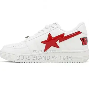 High Qualitybape Sta a Bathing Ape ‘Shark White’ Shoe