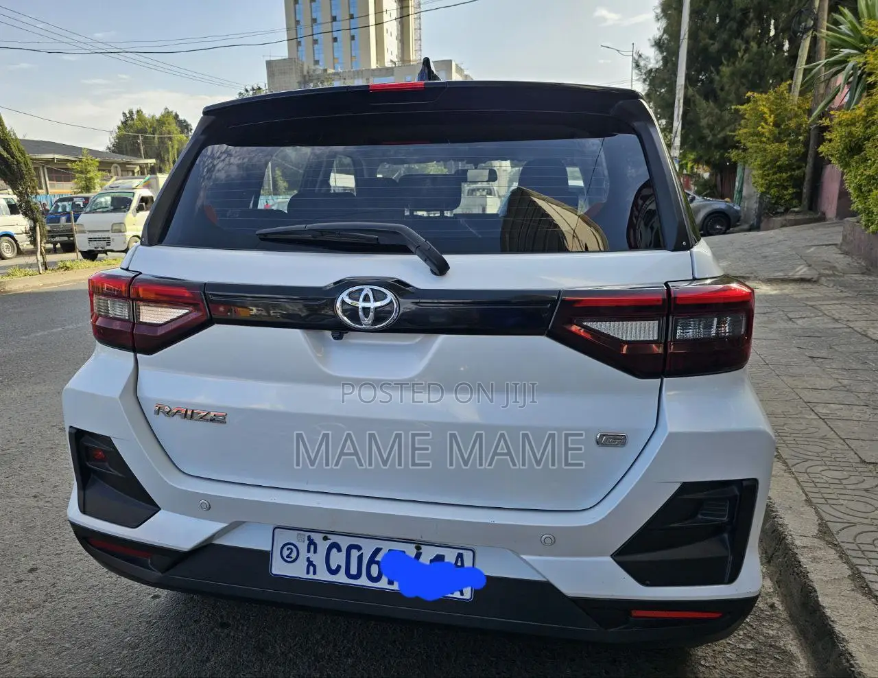 New Toyota Raize 2022 White