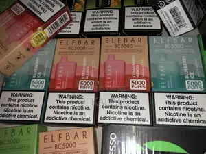 Electric Rechargeable Shisha Vapes In. Different Flavors