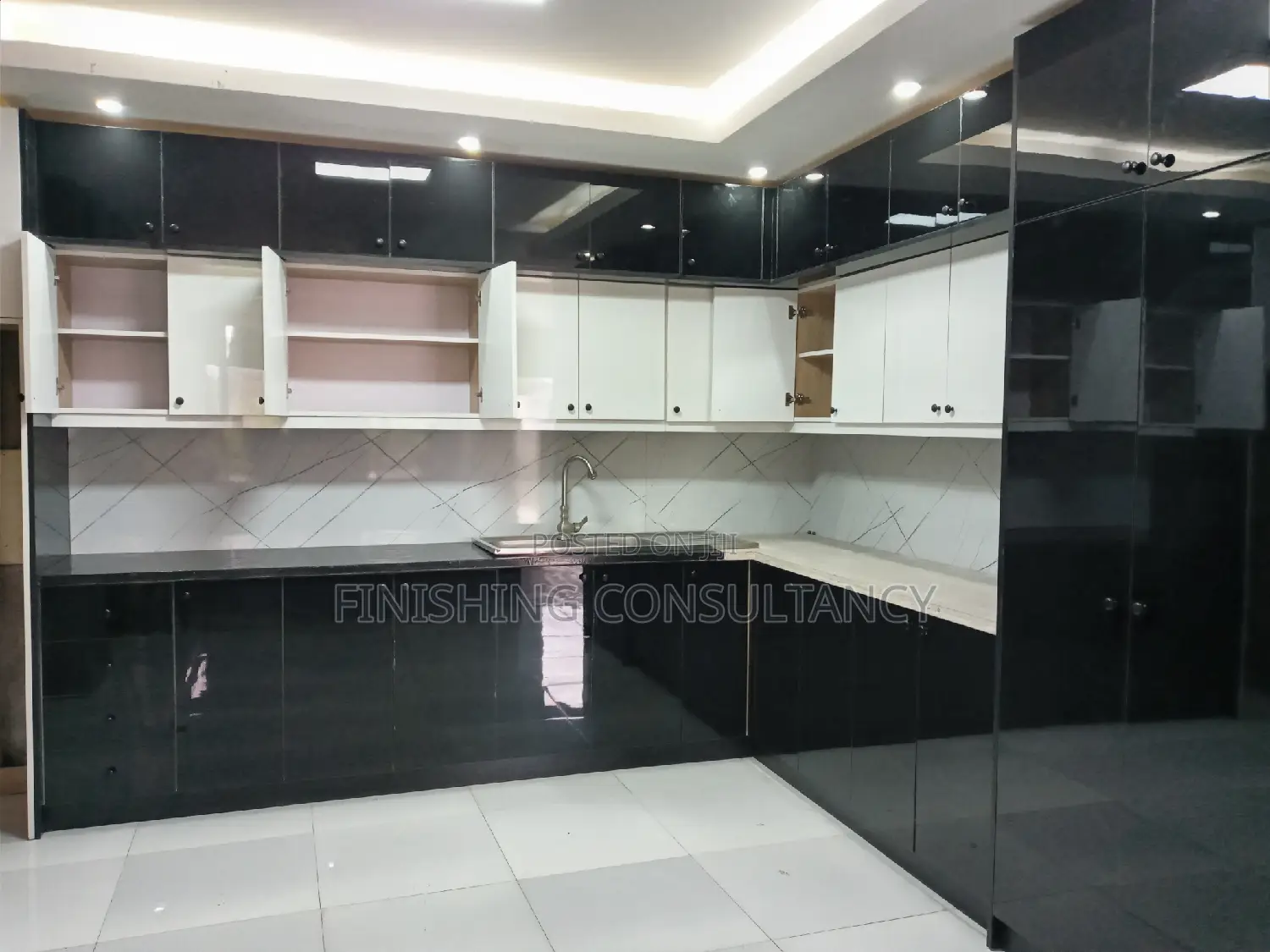 Aesthetic and Durable Kitchen Cabinets Per Square Meter.