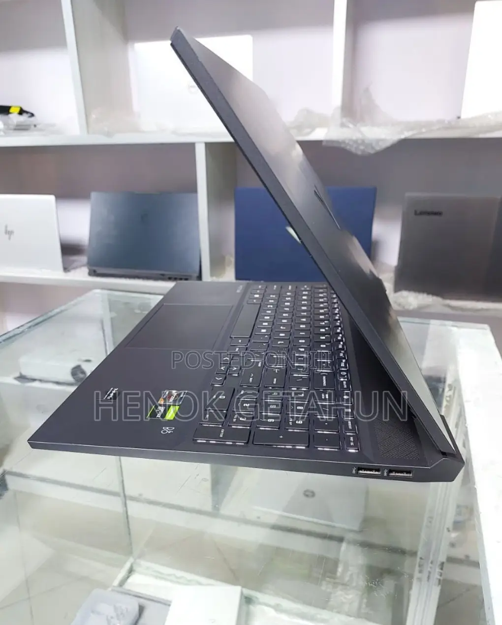 New Laptop HP Victus 16 8GB AMD Ryzen 7 SSD 1T