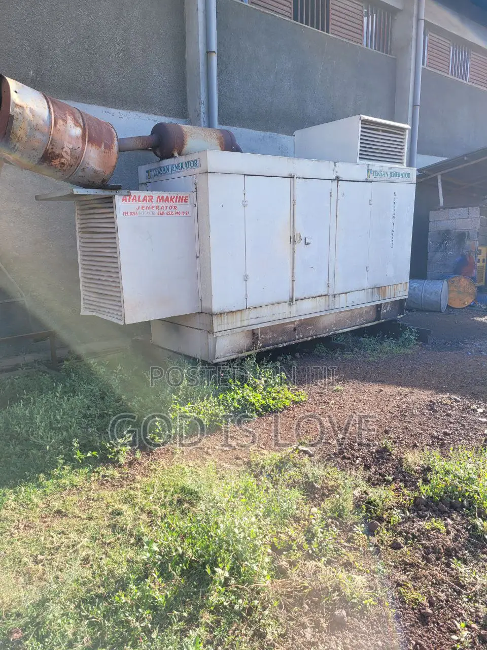 የሚሸጥ ጀነሬተር Generator 
300kva
Made in Turkishe