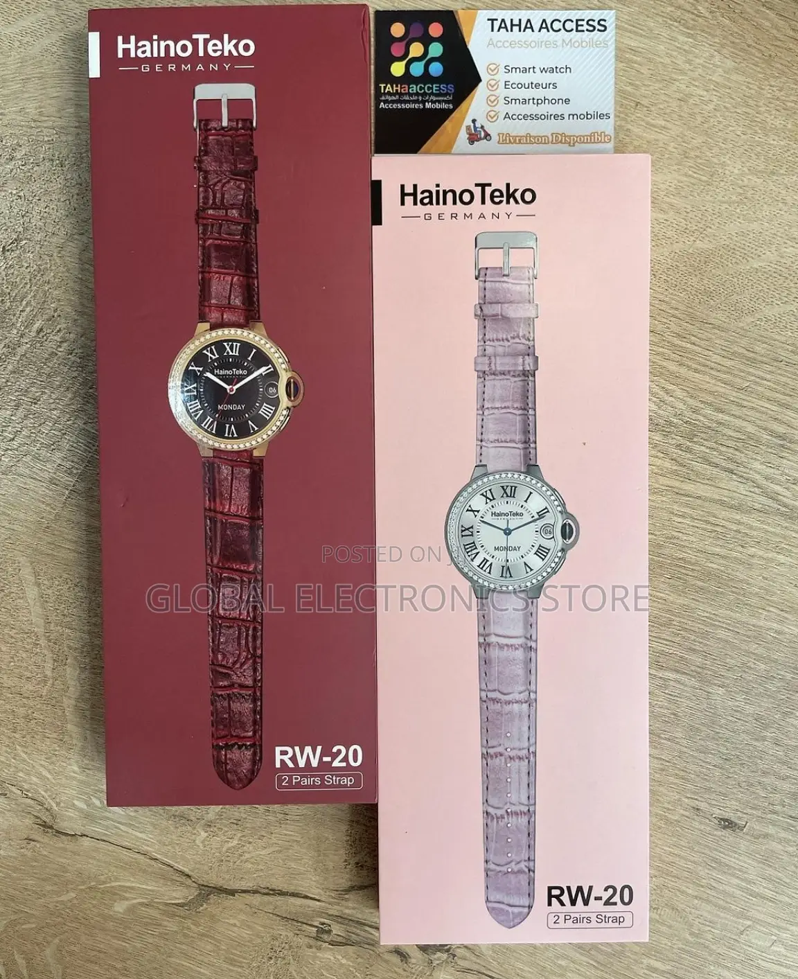 Hainotekogermany Smart Watch for Smart Girls Pink