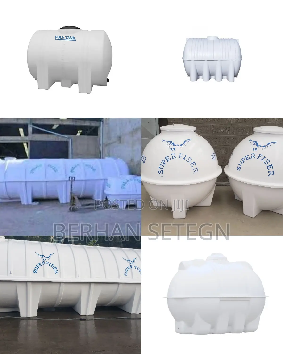 Super Fiber Glass Water Tanker Roto