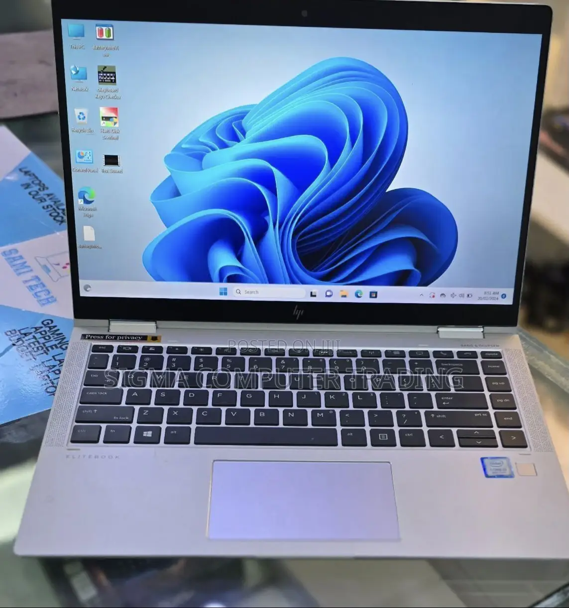 New Laptop HP EliteBook 1040 16GB Intel Core I7 SSD 512GB