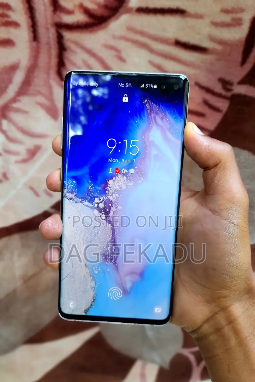Samsung Galaxy S10 Plus 128 GB Silver