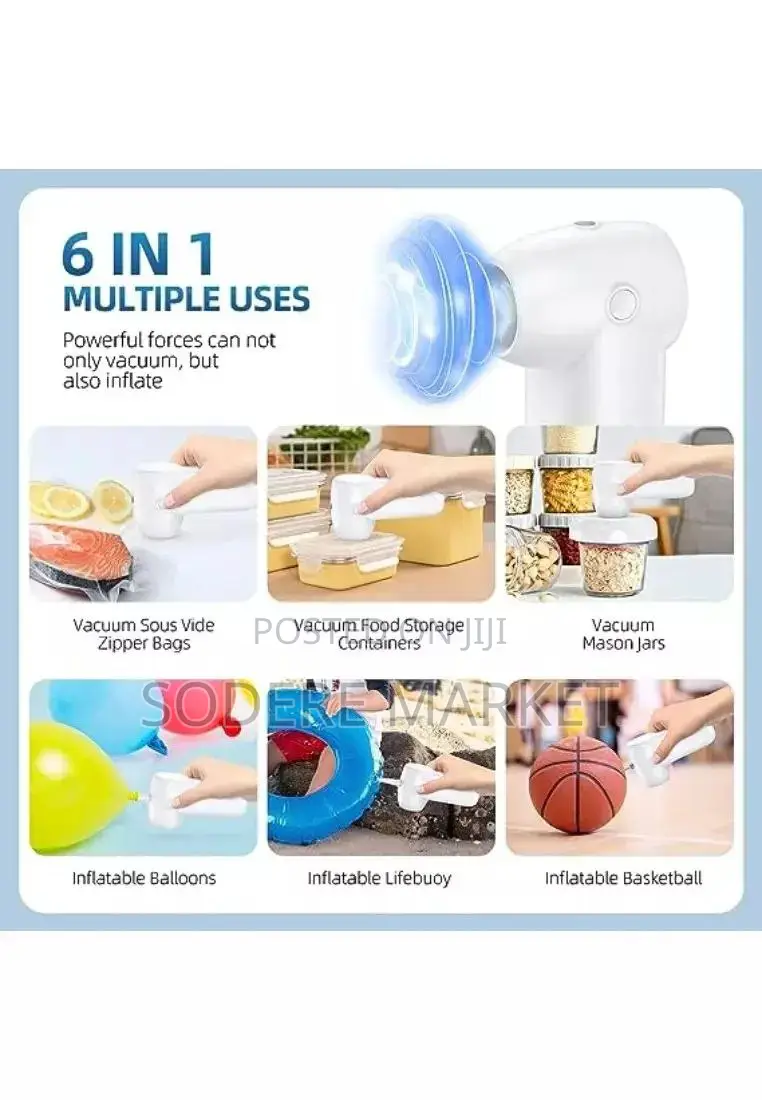 Zolele Portable Handheld Vacuum Sealing Machine