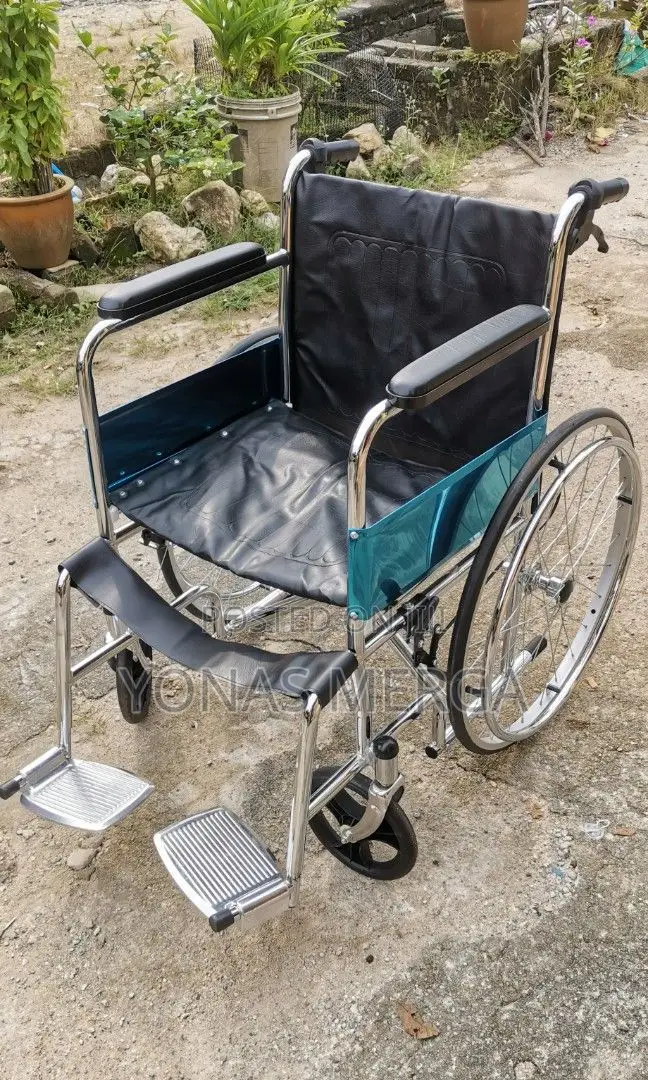 Medical Wheelchair/በአዲስ_ዲዛይን Wheelchair/ዝገት_ማያጠቃዉ Wheelchair