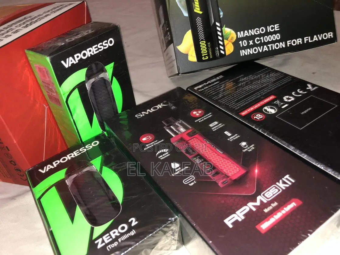 Electric Vape ሺሻ ቬፕ With Different Flavors