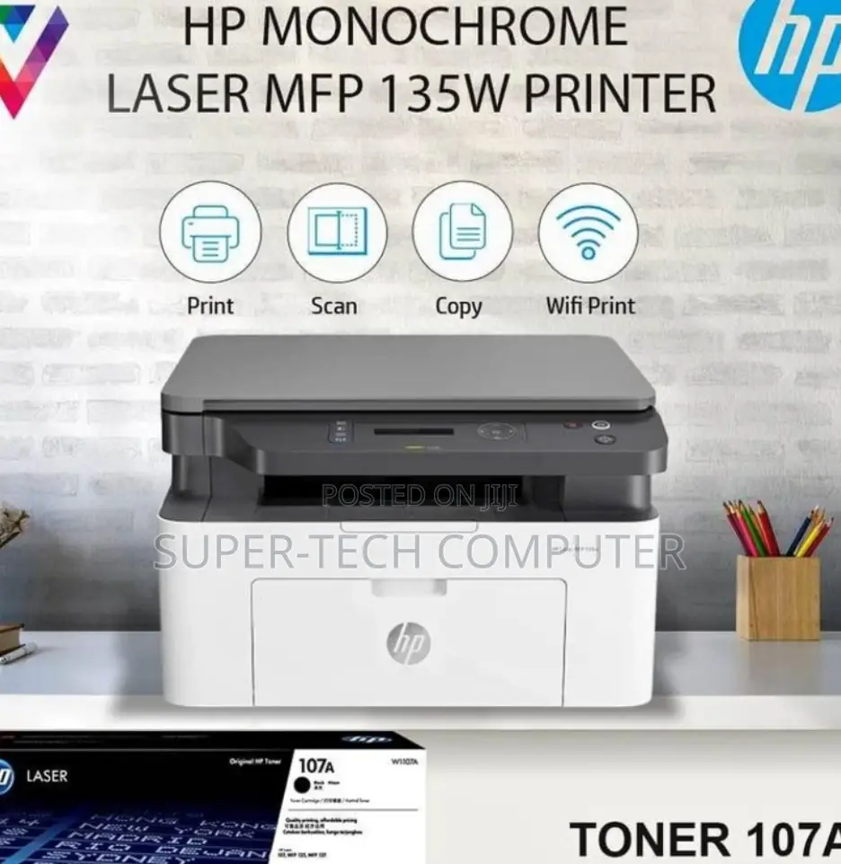 Hp Laserjet 135w ,All in One Printer