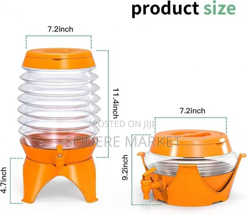 Collapsible Beverage Dispenser