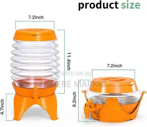 Collapsible Beverage Dispenser