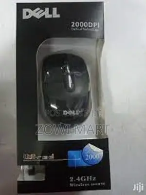 Dell 2000dpl Optical Technology 2.4 GHZ Wirless Mouse