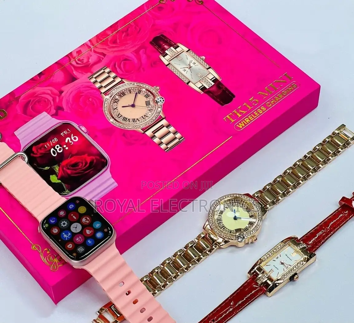 Introducing the Mini Smart Watch + 3-in-1 D Combo!