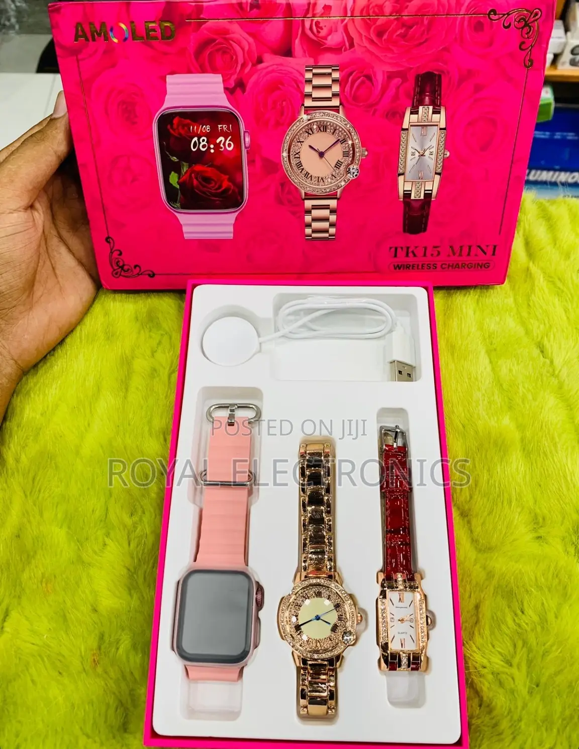 Introducing the Mini Smart Watch + 3-in-1 D Combo!