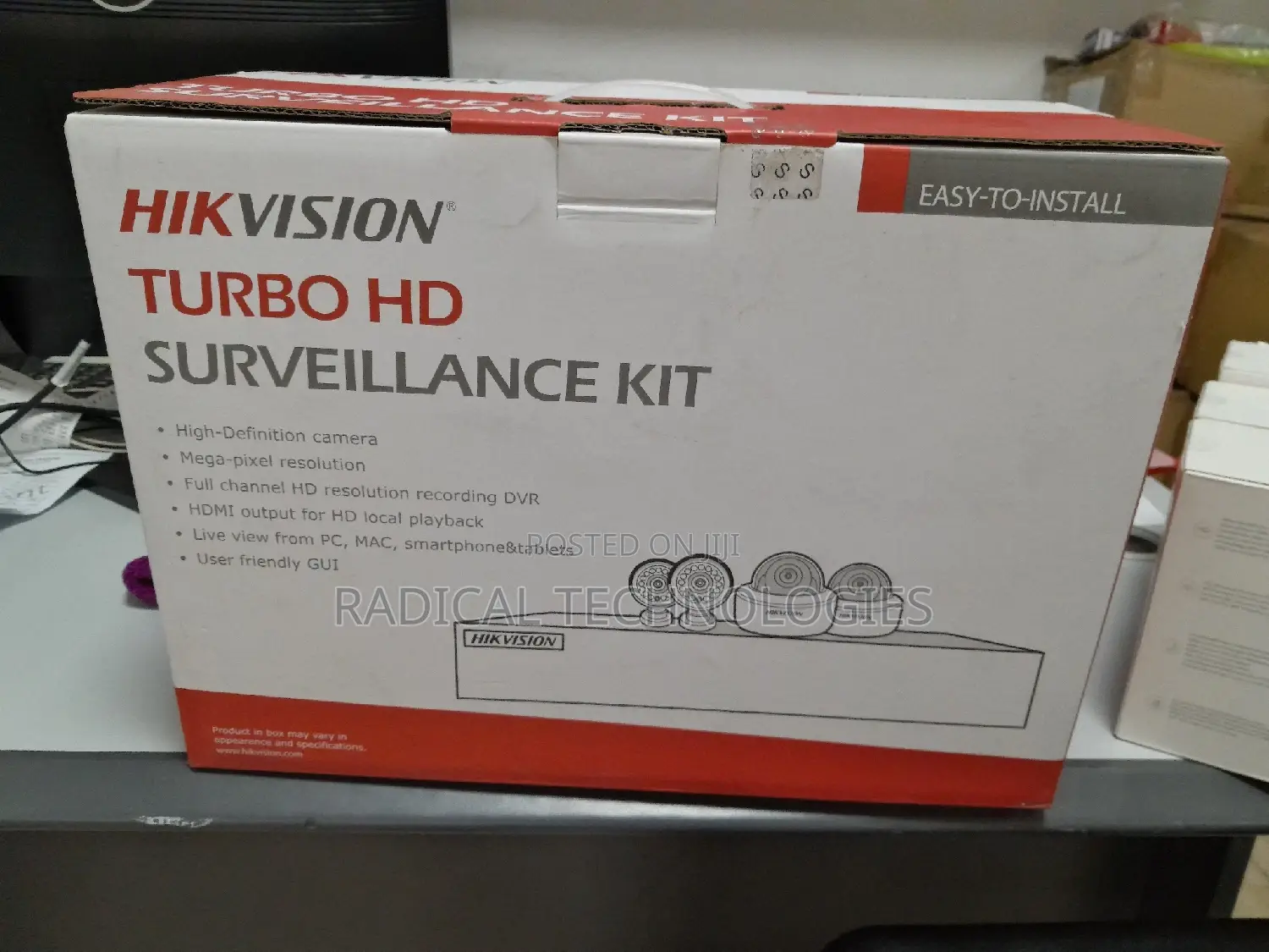 Hikvision Kit 4 Chanel Camera