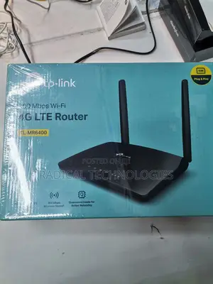 Photo - Tp Link 4G በ ሲም የሚሰራ ባለ አንቴና Router