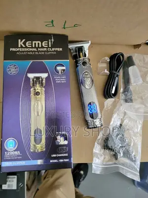Photo - KEMEI Hair Trimmer With LCD Display