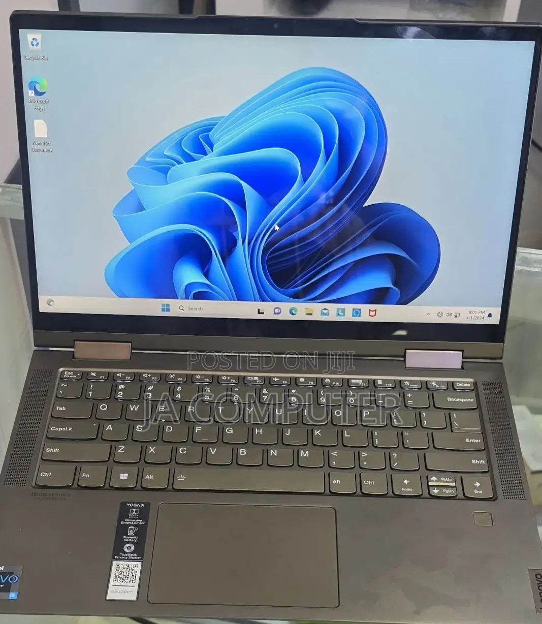 New Laptop Lenovo ThinkPad Yoga 12GB Intel Core I5 SSD 512GB