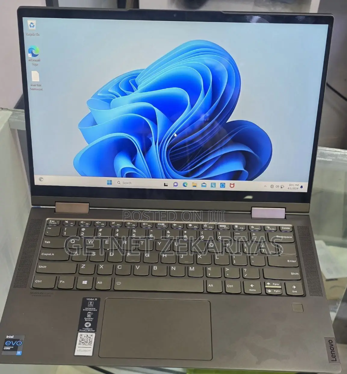 New Laptop Lenovo ThinkPad Yoga 12GB AMD Ryzen 5 SSD 512GB