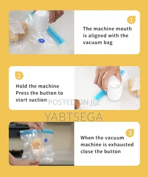 Zolele Portable Handheld Vacuum Sealing Machine