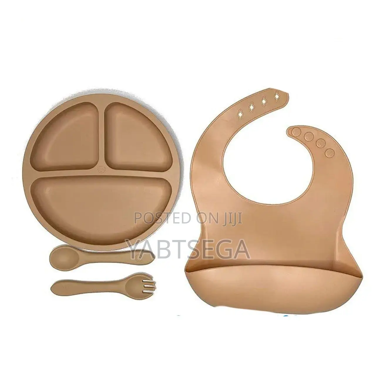 4 in 1 Pieces Silicone Meal Set