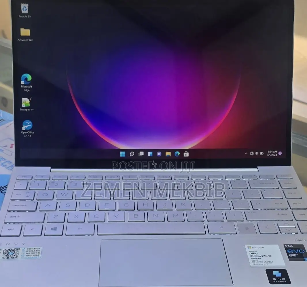 New Laptop HP Envy X360 16GB Intel Core I5 SSD 512GB