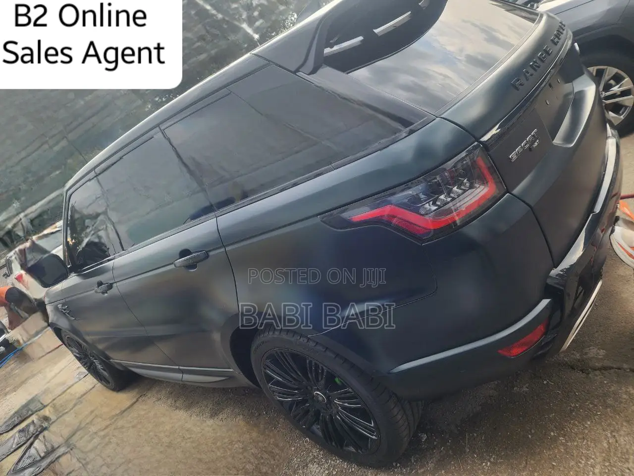 New Land Rover Range Rover Sport 2023 Matt Black