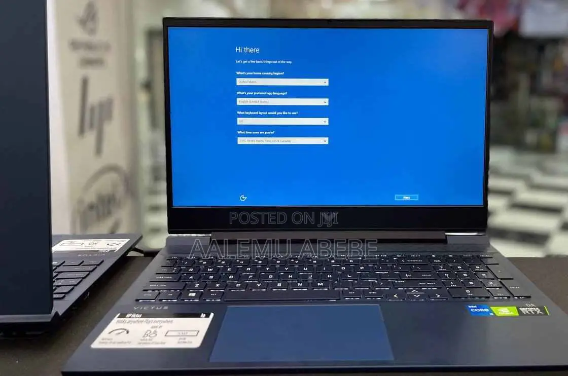 New Laptop HP Victus 16 16GB Intel Core I5 SSD 512GB