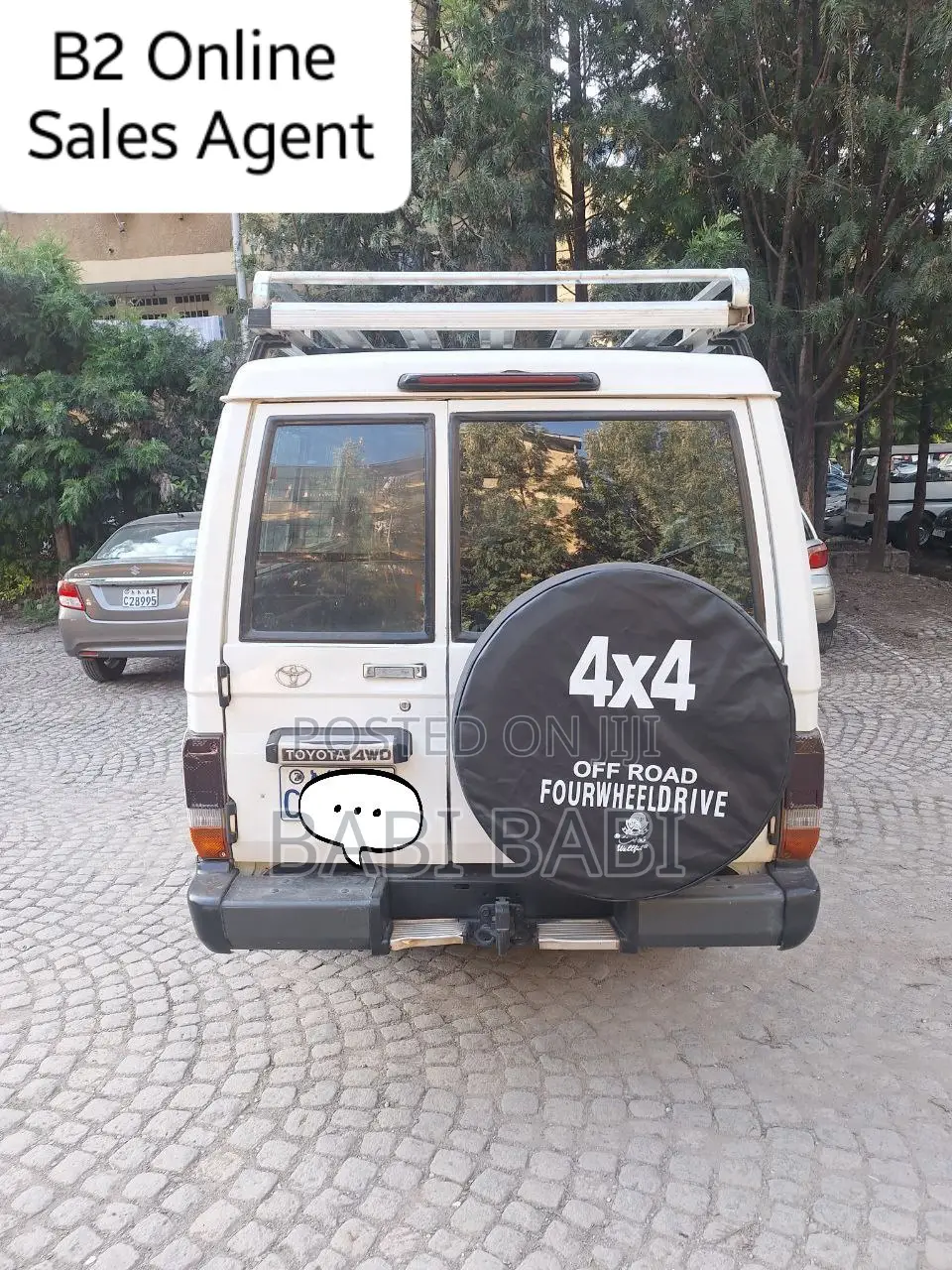 Toyota Land Cruiser 2007 White