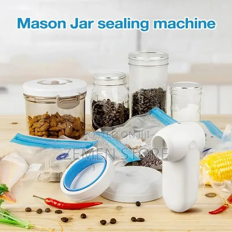 Handheld Vacuum Sealer ተንቀሳቃሽ የምግብ እና የተለያዩ ነገሮች ማሸጊያ