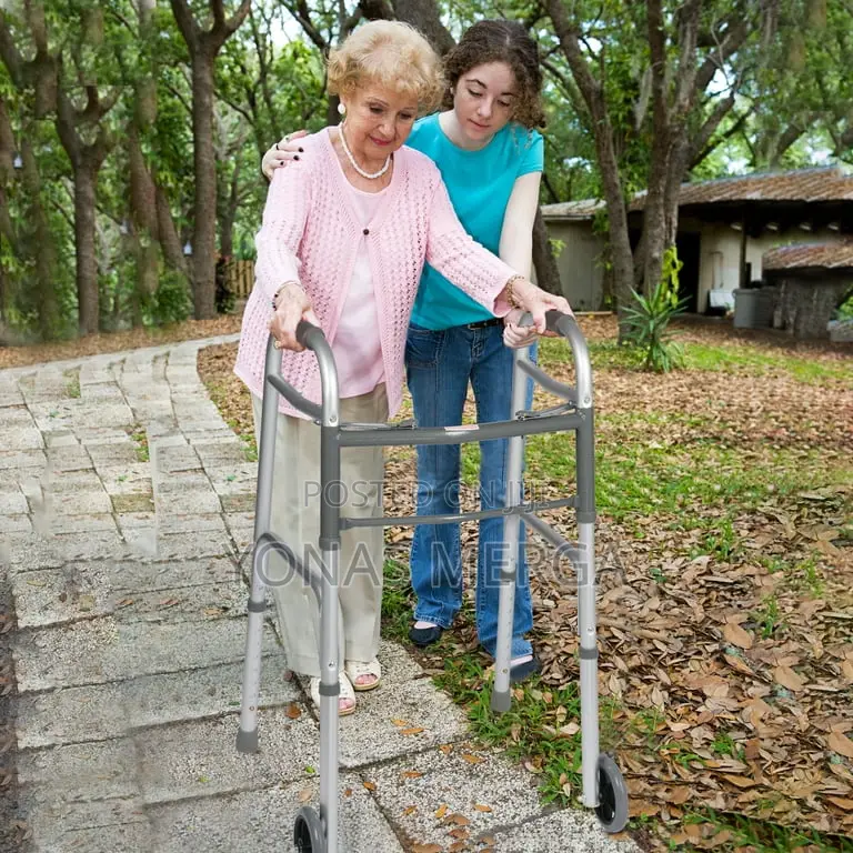 Folding Walker With Wheels (Case of 4)