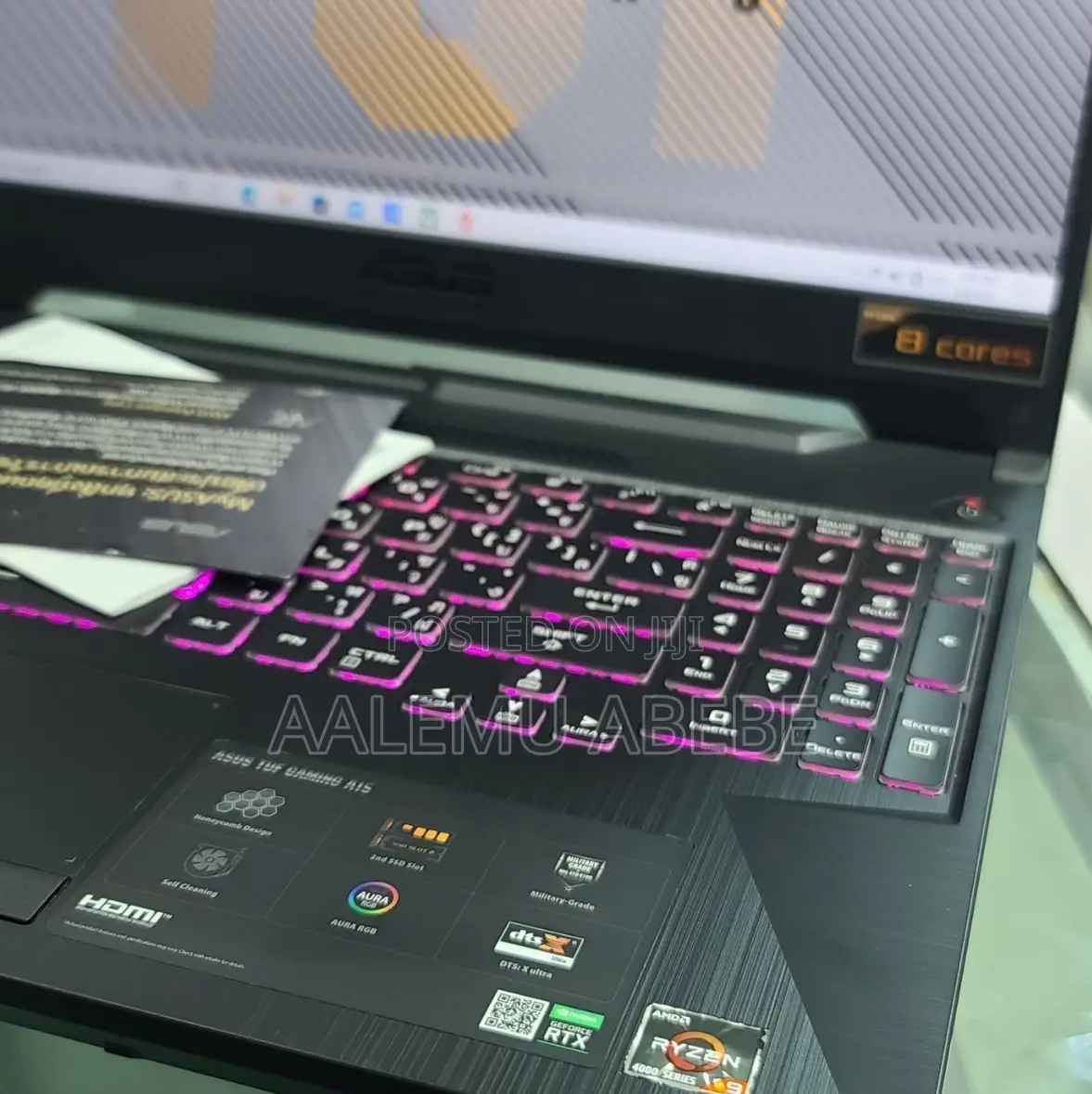 New Laptop Asus TUF Gaming A15 16GB AMD Ryzen 7 SSD 1T
