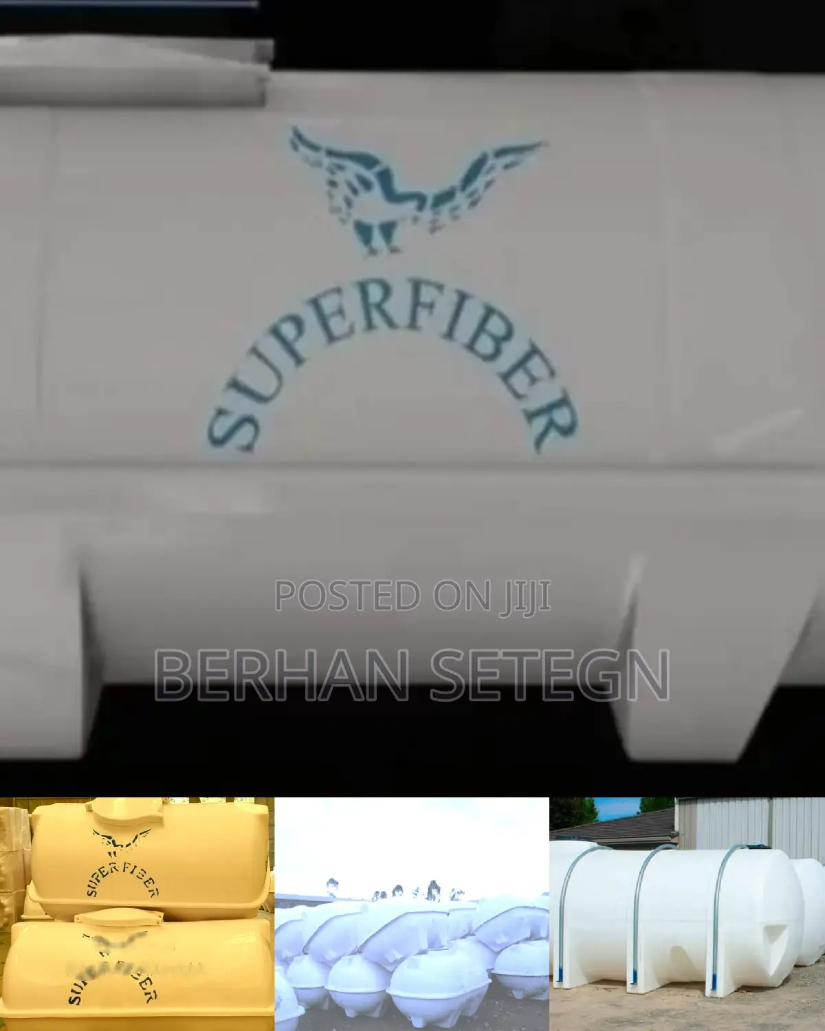 Tanker Horizontal Water Tanker From Super Fiber